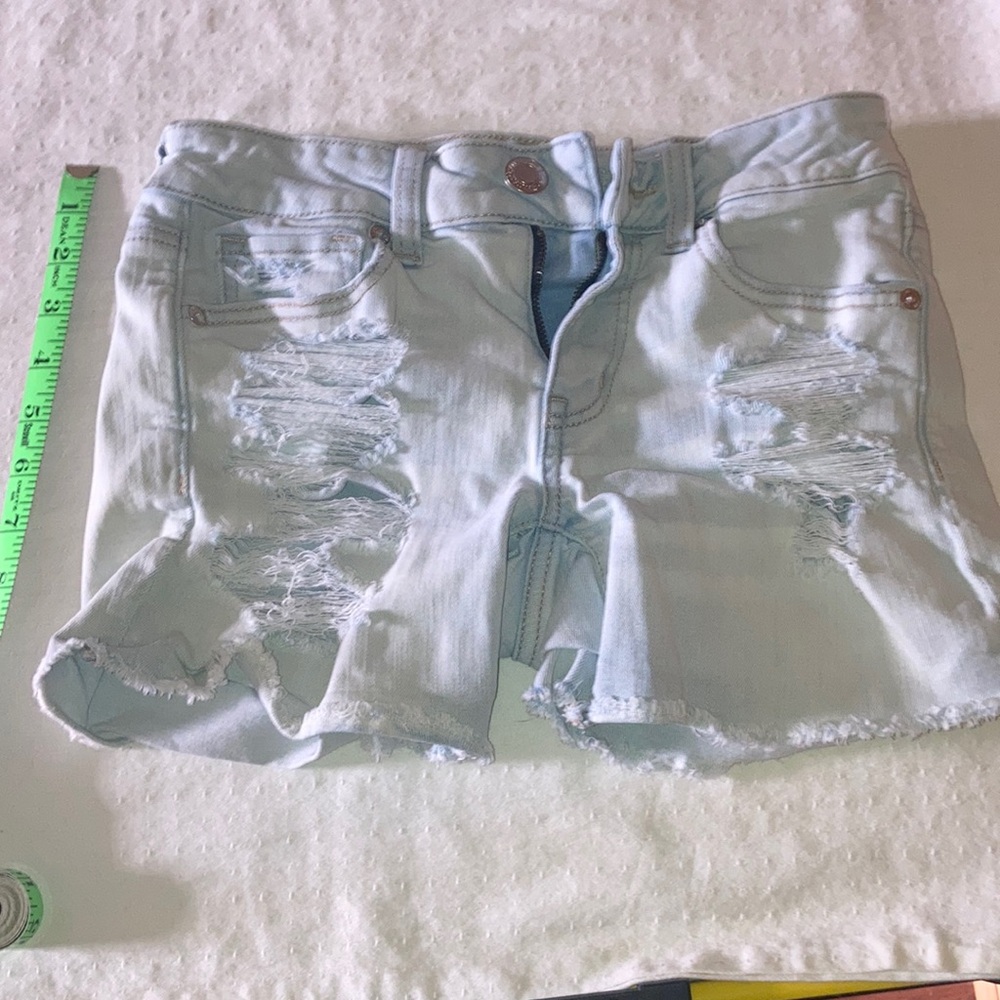 American eagle jean shorts